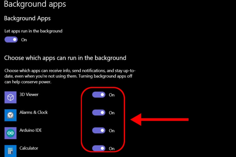 Cách tắt ứng dụng chạy ngầm bằng Windows Settings - 2